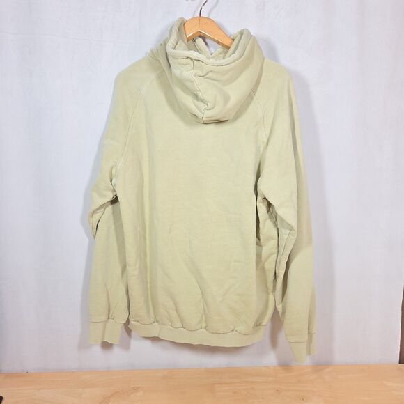 Kith Hoodie Men's Sz L Light Mint Green Small Logo Patch Sweatshirt 100% Cotton - Picture 2 of 12